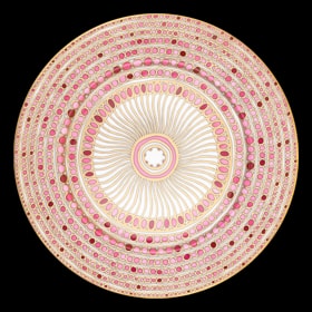 Robert Haviland & C. Parlon, Syracuse Fuschia, Presentation plate