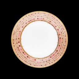 Robert Haviland & C. Parlon, Syracuse Fuschia, Dinner plate