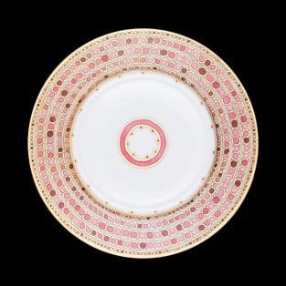 Robert Haviland & C. Parlon, Syracuse Fuschia, Dessert plate