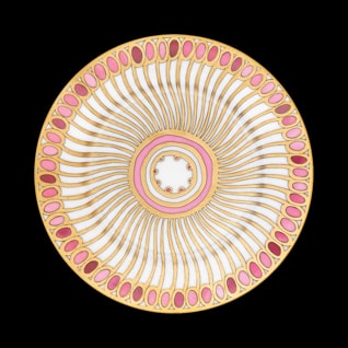 Robert Haviland & C. Parlon, Syracuse Fuschia, Bread & butter plate