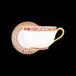 Robert Haviland & C. Parlon, Syracuse Fuschia, Breakfast cup & saucer