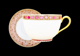 Robert Haviland & C. Parlon, Syracuse Fuschia, Breakfast cup & saucer