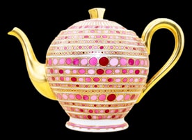 Robert Haviland & C. Parlon, Syracuse Fuschia, Tea pot 12 cups