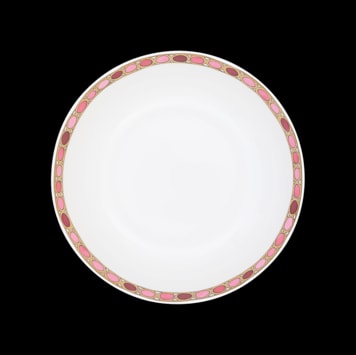 Robert Haviland & C. Parlon, Syracuse Fuschia, Individual salad bowl