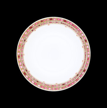 Robert Haviland & C. Parlon, Syracuse Fuschia, Fruit saucer