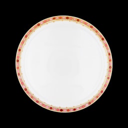 Robert Haviland & C. Parlon, Syracuse Fuschia, Round flat tarte dish