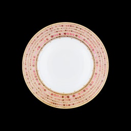 Robert Haviland & C. Parlon, Syracuse Fuschia, Round flat dish