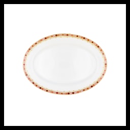 Robert Haviland & C. Parlon, Syracuse Fuschia, Oval platter 36 cm