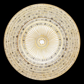 Robert Haviland & C. Parlon, Syracuse Taupe, Presentation plate