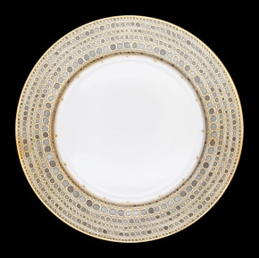 Robert Haviland & C. Parlon, Syracuse Taupe, Dinner plate