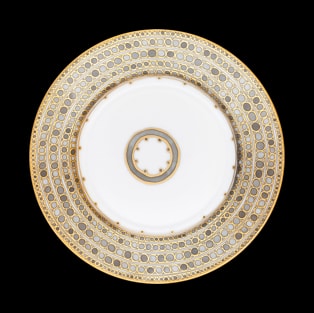 Robert Haviland & C. Parlon, Syracuse Taupe, Dessert plate