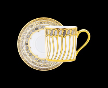 Robert Haviland & C. Parlon, Syracuse Taupe, Coffee cup & saucer