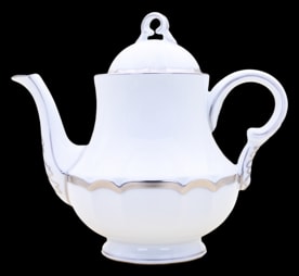 Robert Haviland & C. Parlon, Colette Platinum, Tea pot 12 cups