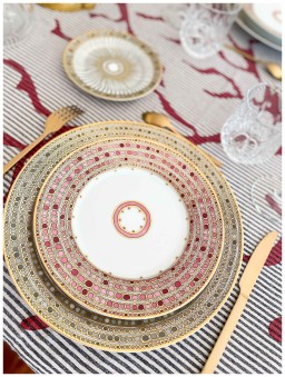 Robert Haviland & C. Parlon, Syracuse Taupe, Dinner plate