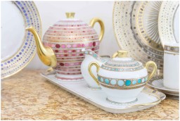 Robert Haviland & C. Parlon, Syracuse Taupe, Tea pot 12 cups