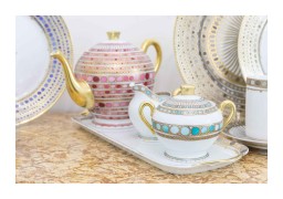 Robert Haviland & C. Parlon, Syracuse Taupe, Sugar bowl