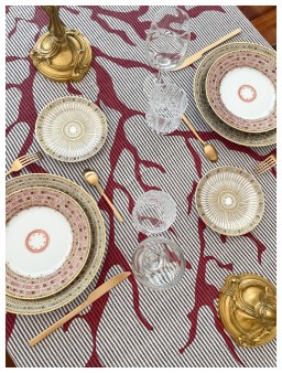 Robert Haviland & C. Parlon, Syracuse Fuschia, Bread & butter plate