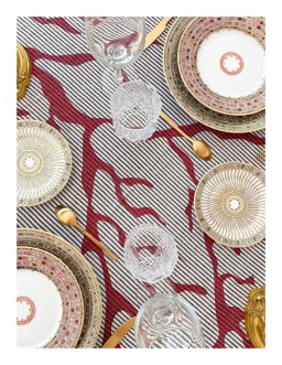 Robert Haviland & C. Parlon, Syracuse Fuschia, Coup soup plate