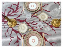 Robert Haviland & C. Parlon, Syracuse Fuschia, Tea cup & saucer