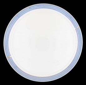Robert Haviland & C. Parlon, Cape Cod Indigo, Round flat tarte dish