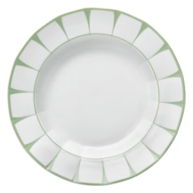 Fürstenberg, Grecque Vert Menthe, Soup plate