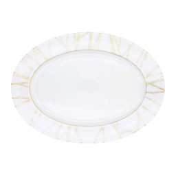 Robert Haviland & C. Parlon, Fil d'or, Oval platter 36 cm