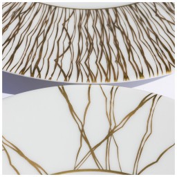 Robert Haviland & C. Parlon, Fil d'or, Low coffee / Teapot 6 cups