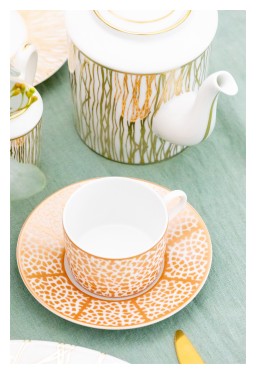 Robert Haviland & C. Parlon, Serengeti Bronze, Tea cup & saucer