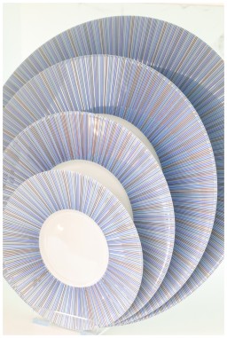 Robert Haviland & C. Parlon, Cape Cod Indigo, Dinner plate