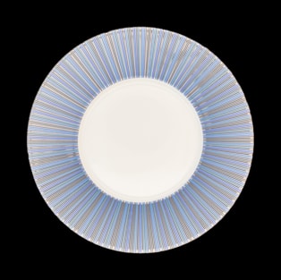 Robert Haviland & C. Parlon, Cape Cod Indigo, Dessert plate
