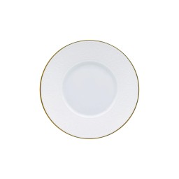 J.L Coquet, Swan White Gold Filet, Dessert plate