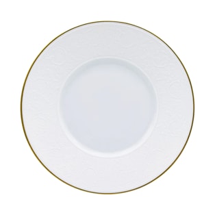 J.L Coquet, Swan White Gold Filet, Dessert plate