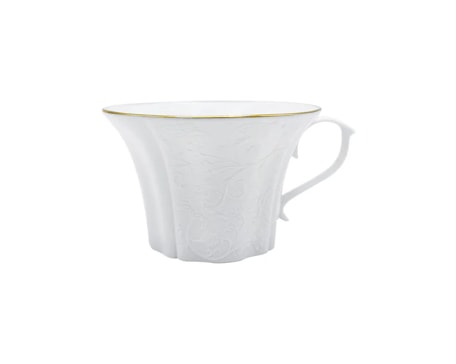 J.L Coquet, Swan White Gold Filet, Coffee cup