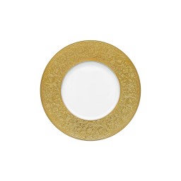 J.L Coquet, Swan Gold, Dessert plate