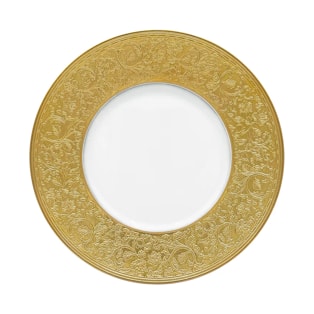 J.L Coquet, Swan Gold, Dessert plate