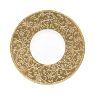 J.L Coquet, Swan Gold, Bread & butter plate
