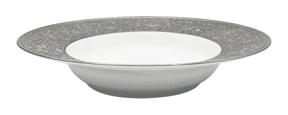 J.L Coquet, Swan Platinum, Rim soup plate, medium