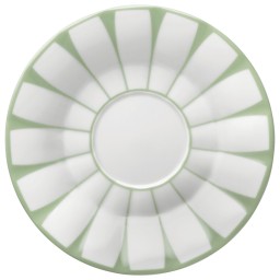 Fürstenberg, Grecque Vert Menthe, Coffee/tea saucer