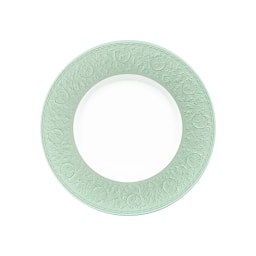 J.L Coquet, Swan Colors, Rim soup plate, medium