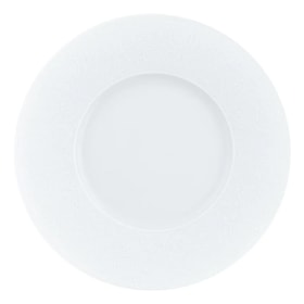 J.L Coquet, Swan Satin White, Presentation plate