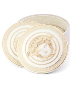 Versace, Medusa gala, Set of 4 coasters