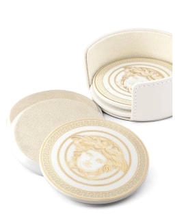 Versace, Medusa gala, Set of 4 coasters