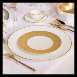 Raynaud, Italian Renaissance Gold Rim, Dessert plate