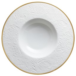 Raynaud, Italian Renaissance Gold Rim, Rim plate deep