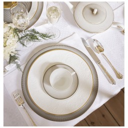 Raynaud, Italian Renaissance Gold Rim, Espresso or moka saucer