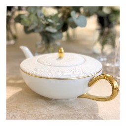 Raynaud, Italian Renaissance Gold Rim, Tea pot