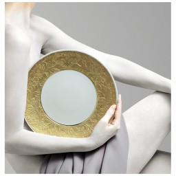 Raynaud, Italian Renaissance Gold, Petit four stand