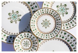 Robert Haviland & C. Parlon, Matignon Green, Dinner plate
