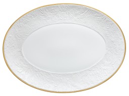 Raynaud, Italian Renaissance Gold Rim, Oval platter