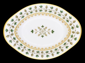 Robert Haviland & C. Parlon, Matignon Green, Relish platter